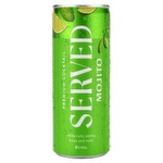 Served Mojito Cocktail Can (250 ml)